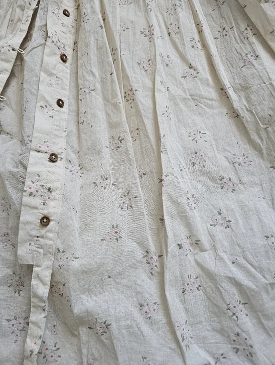 Free People Bella Mae Floral Button-Front Midi Dress Nwot - Picture 5 of 12